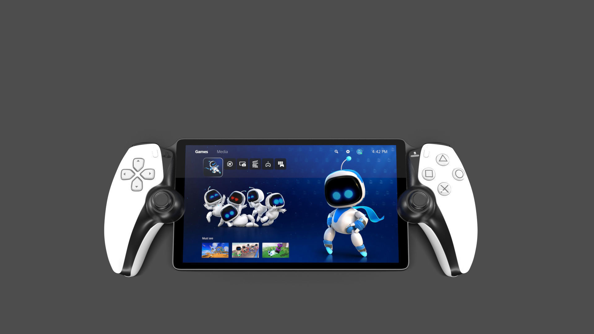 Sony PlayStation Portal 3D model_14