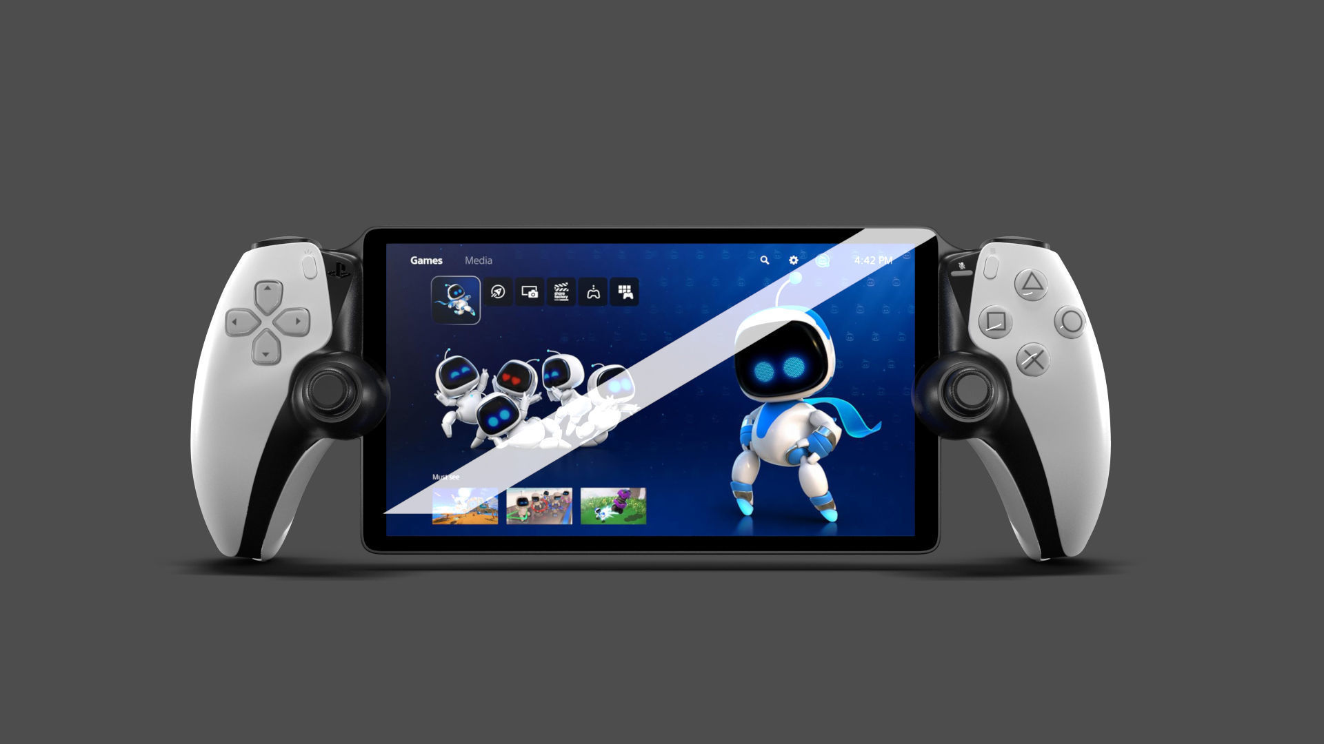 Sony PlayStation Portal 3D model_2