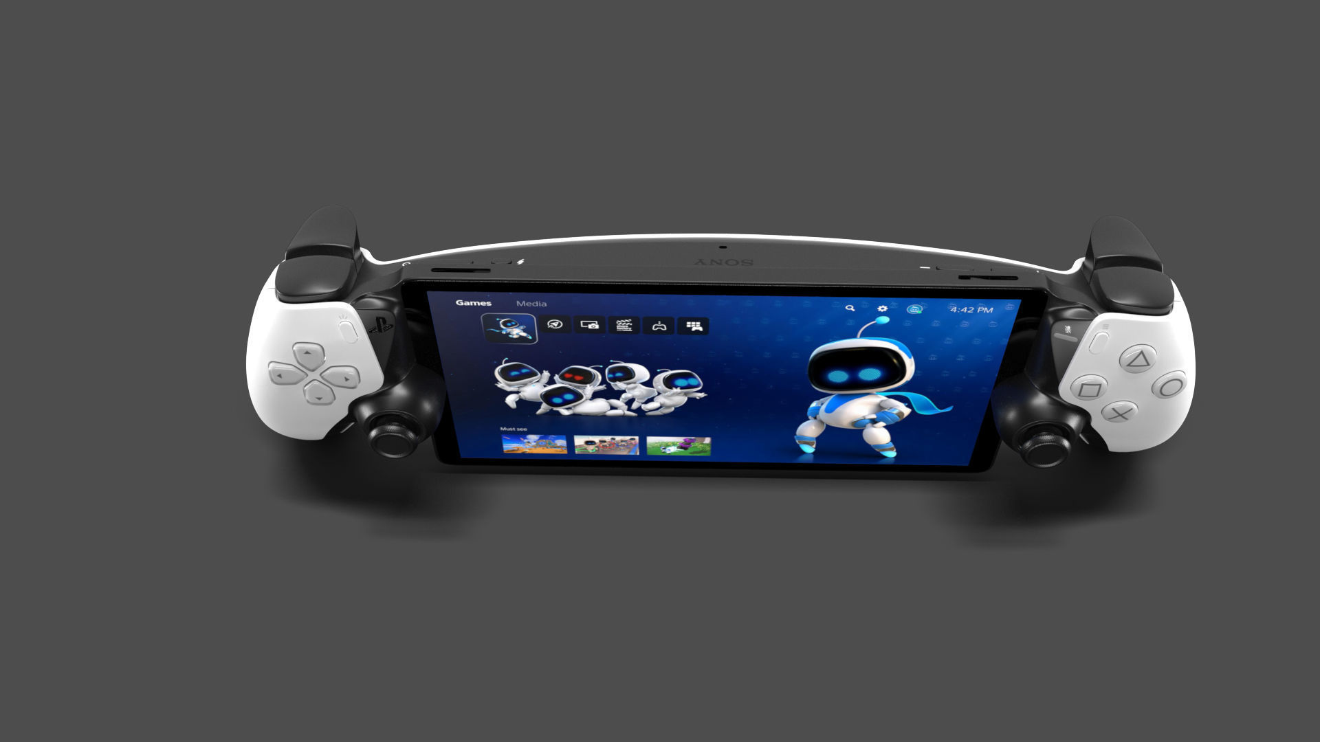 Sony PlayStation Portal 3D model_4