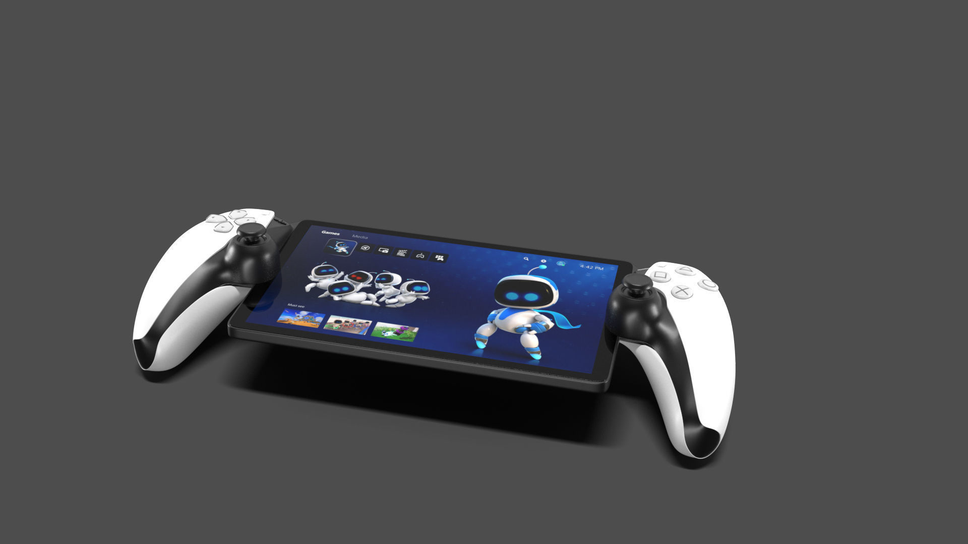 Sony PlayStation Portal 3D model_10