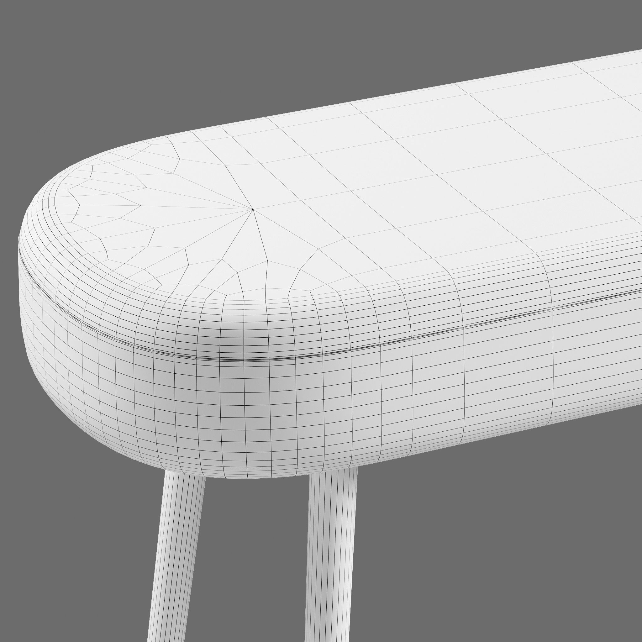La Redoute Interieurs Semeon Ottomans Set 100 part 2 3D model_3