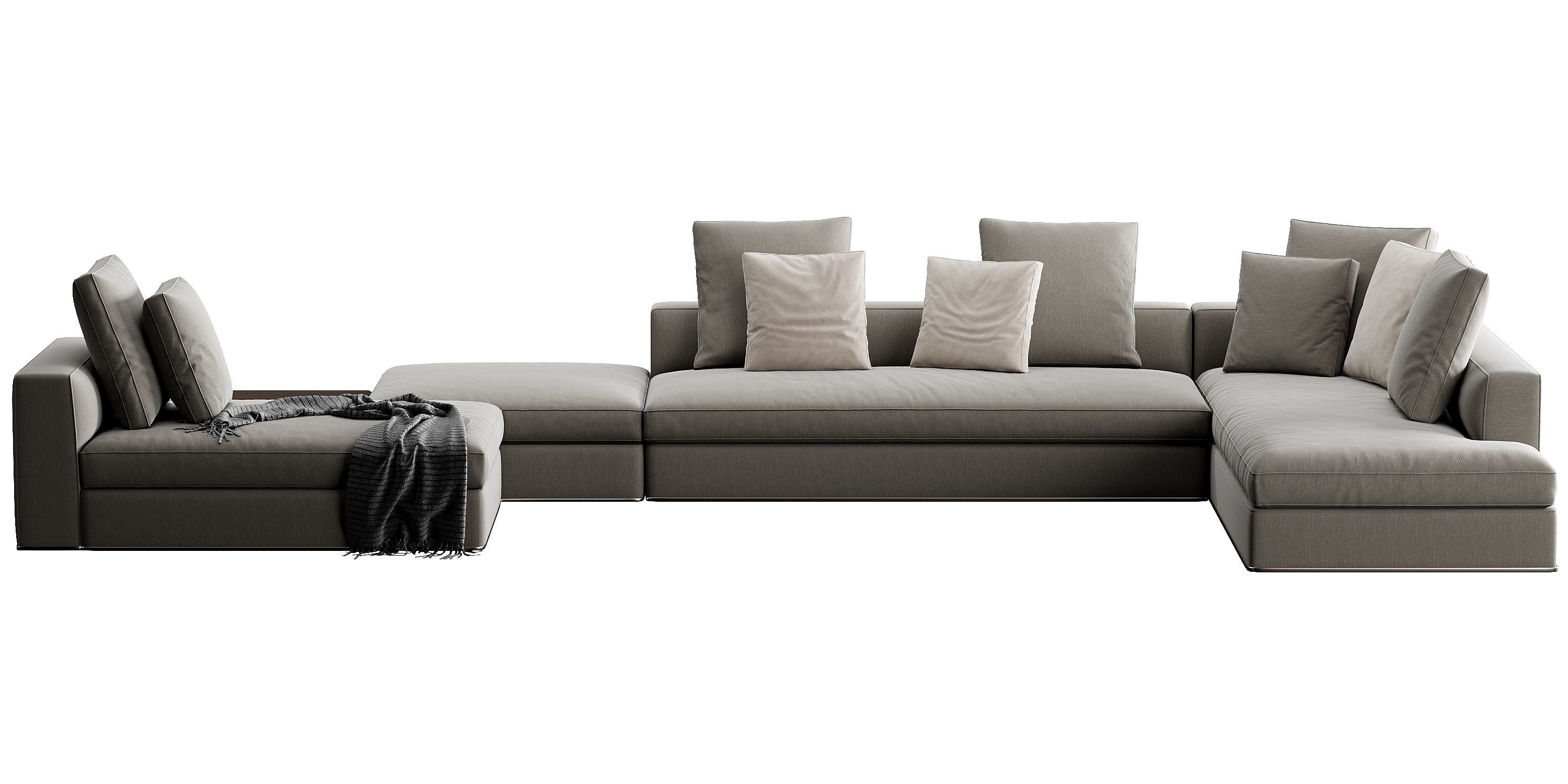 Powell SofaSet 3D model_12
