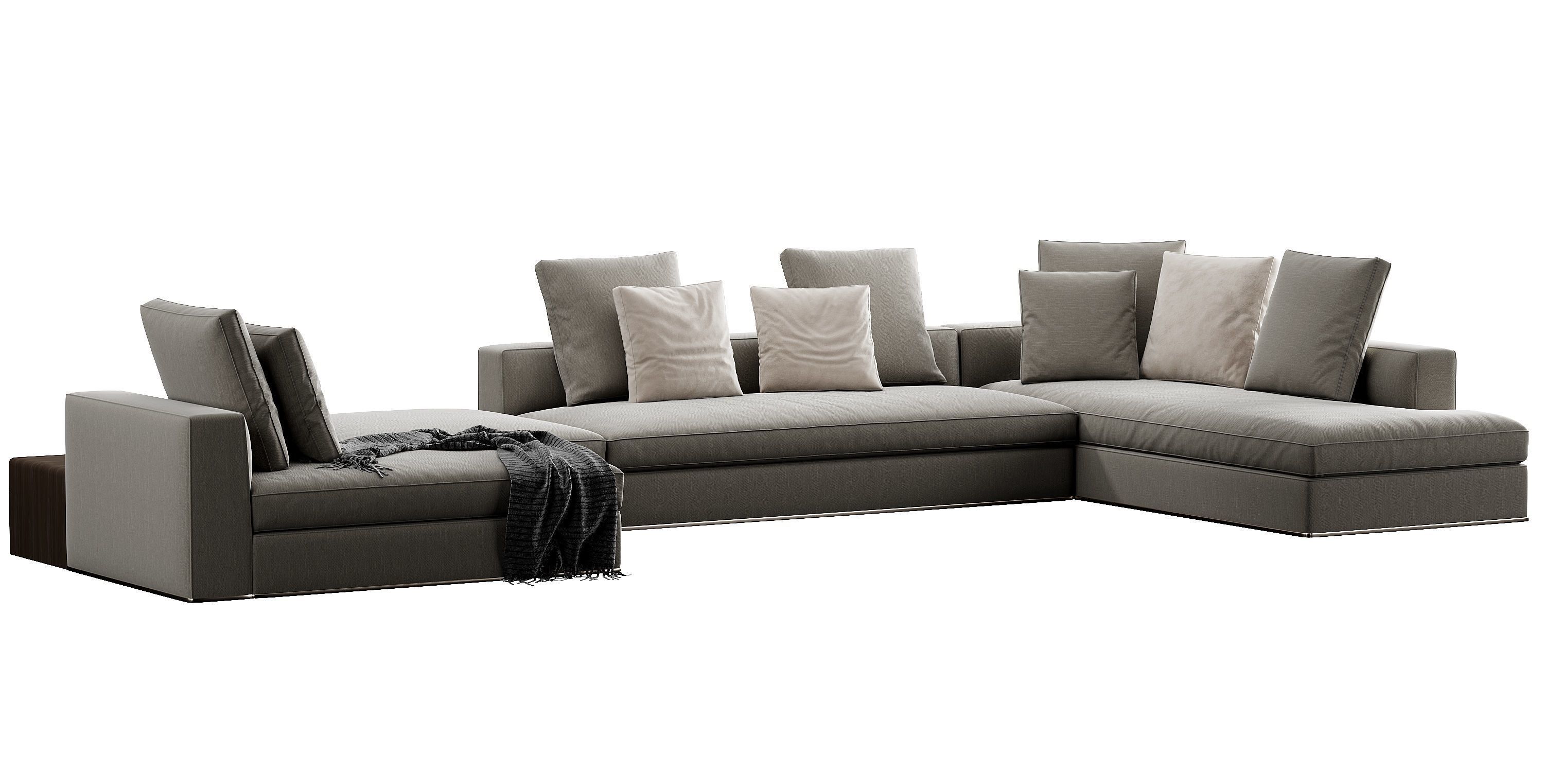 Powell SofaSet 3D model_9
