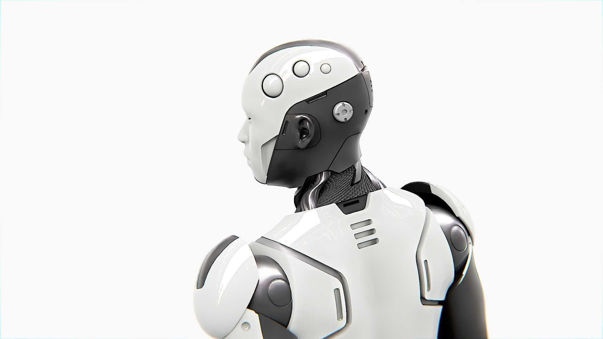 ANDROID CRONOSH Rigged for Unreal Engine - Unity - MIXAMO 3D model_20