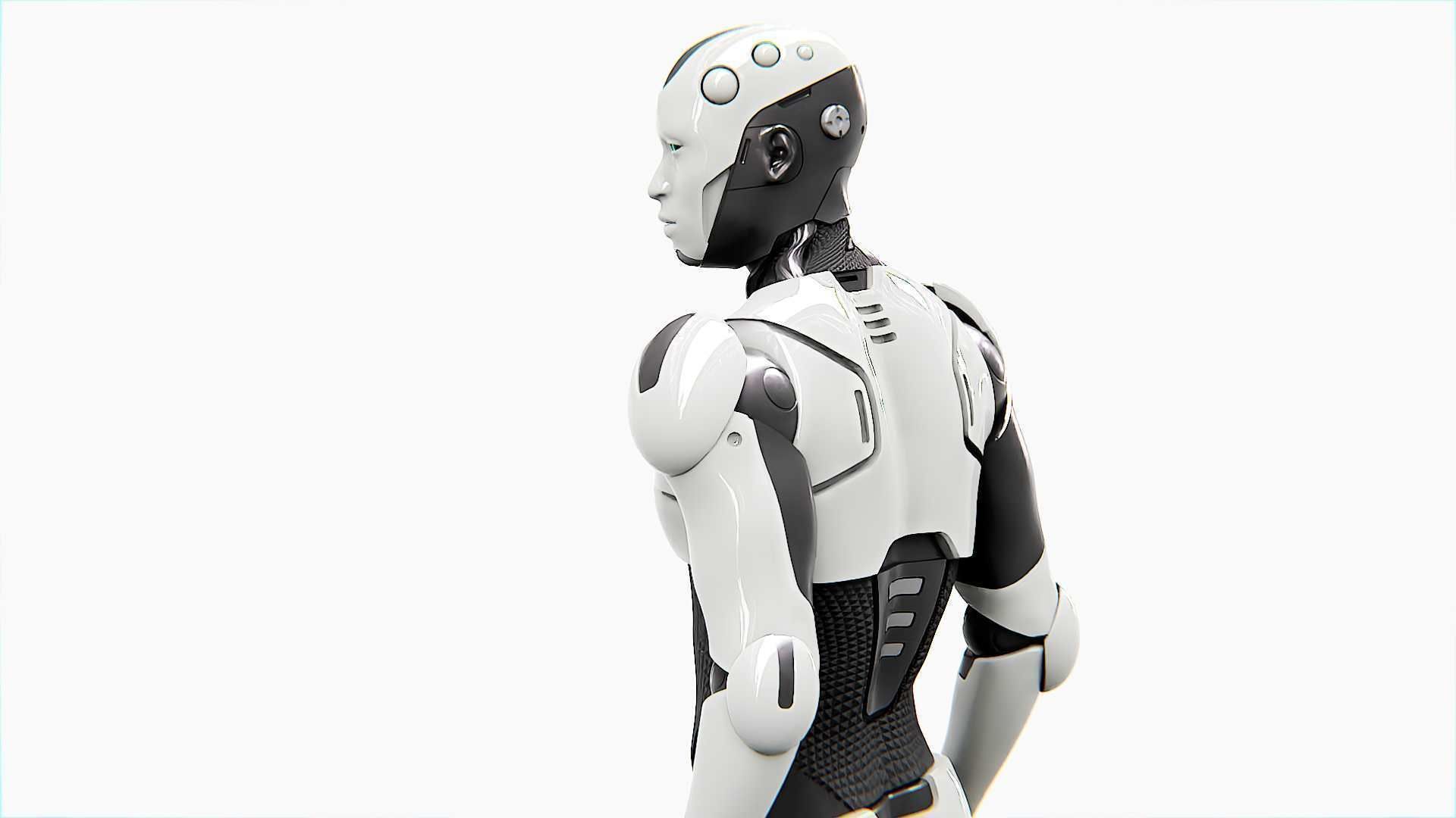 ANDROID CRONOSH Rigged for Unreal Engine - Unity - MIXAMO 3D model_15