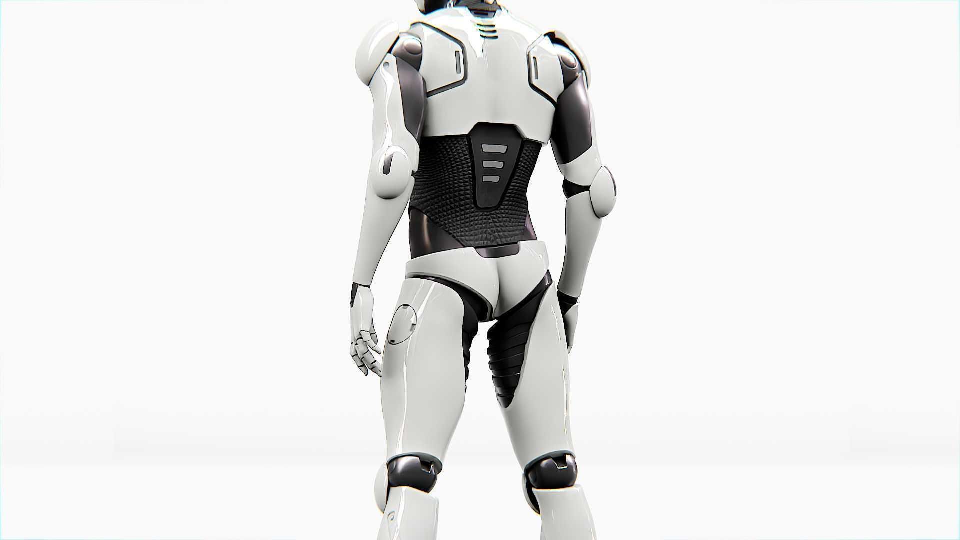 ANDROID CRONOSH Rigged for Unreal Engine - Unity - MIXAMO 3D model_22