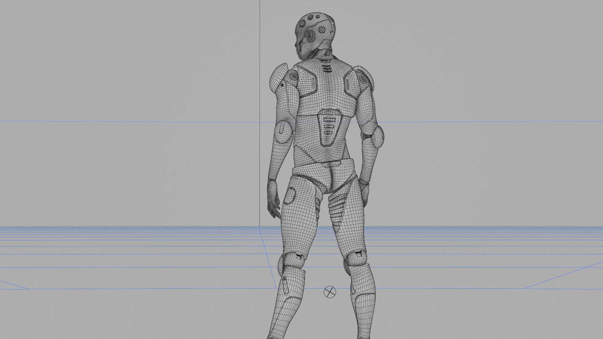 ANDROID CRONOSH Rigged for Unreal Engine - Unity - MIXAMO 3D model_41