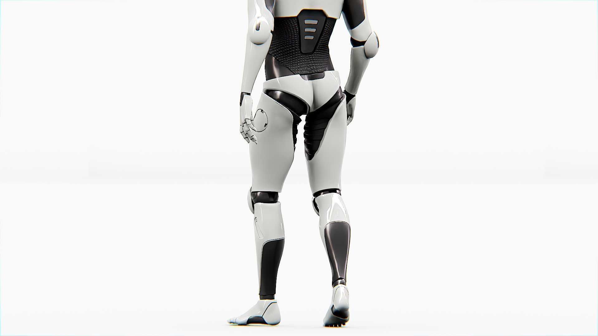 ANDROID CRONOSH Rigged for Unreal Engine - Unity - MIXAMO 3D model_31