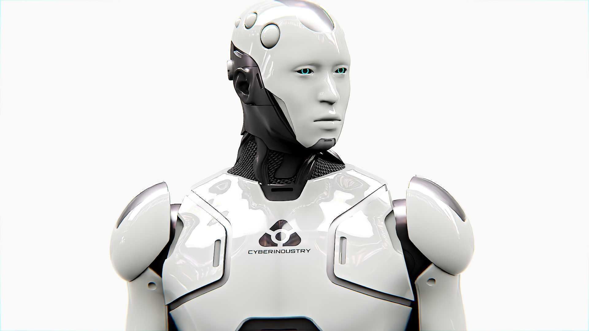 ANDROID CRONOSH Rigged for Unreal Engine - Unity - MIXAMO 3D model_19