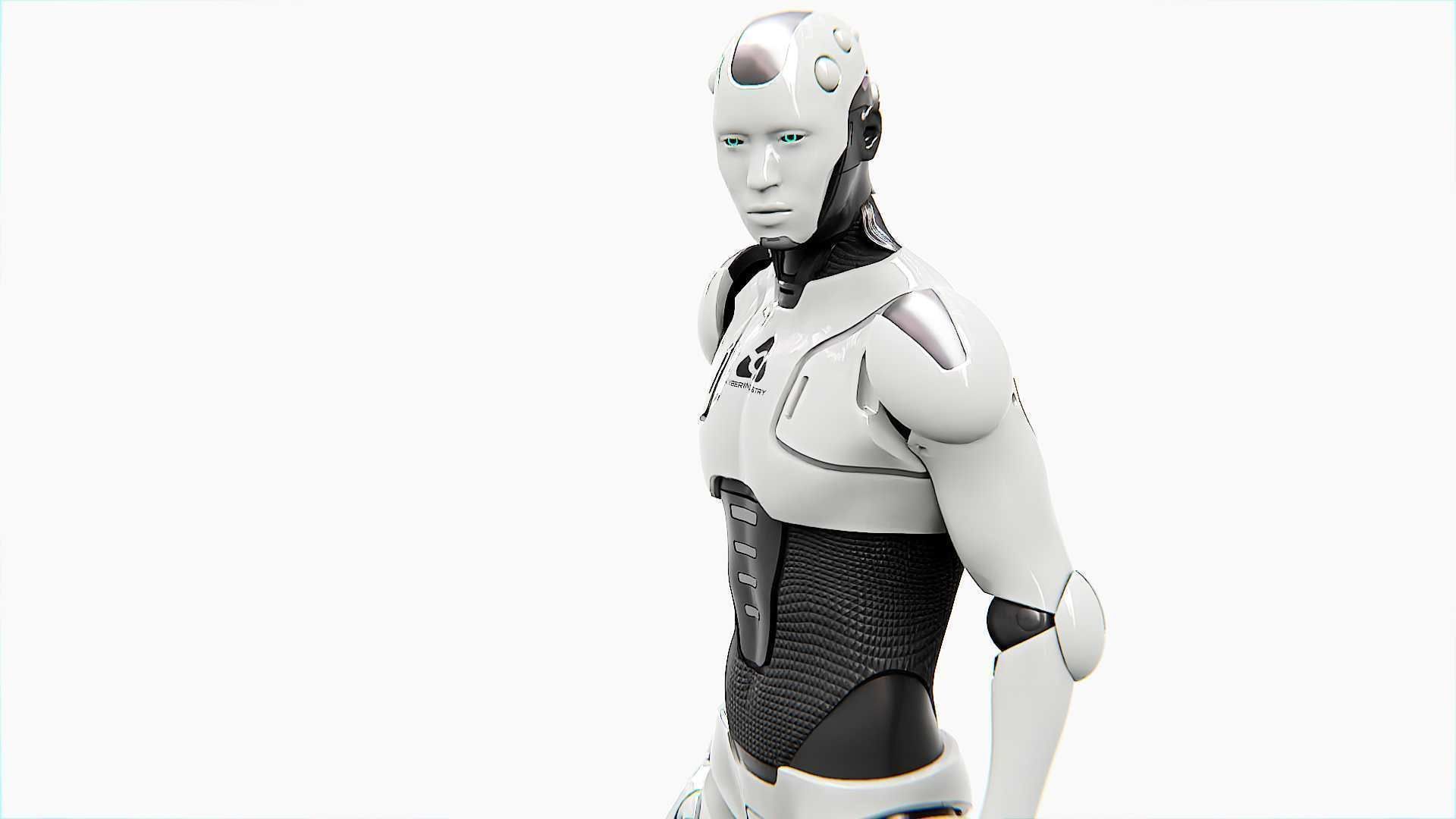 ANDROID CRONOSH Rigged for Unreal Engine - Unity - MIXAMO 3D model_14