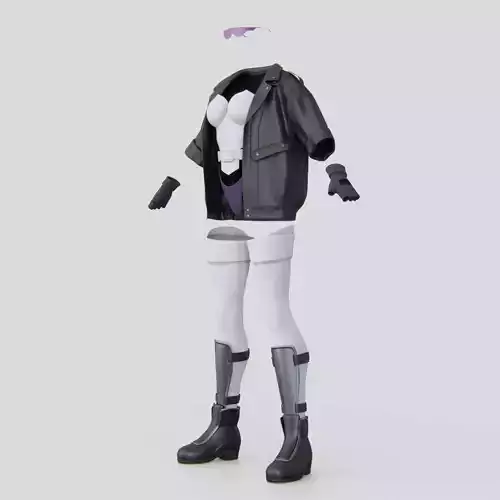 GITS Motoko Kusanagi Outfit costume set