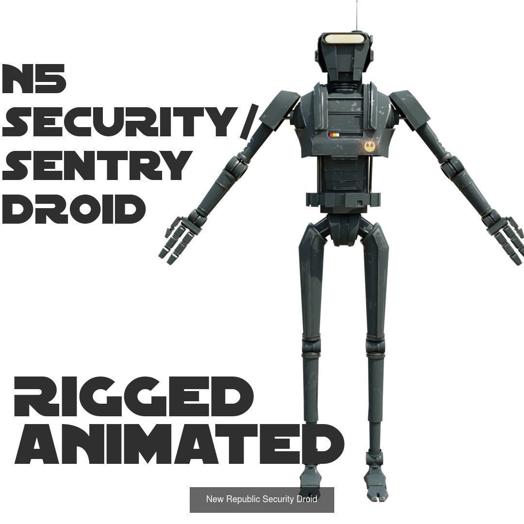 Mega Star Wars Pack 3D Model Collection_28