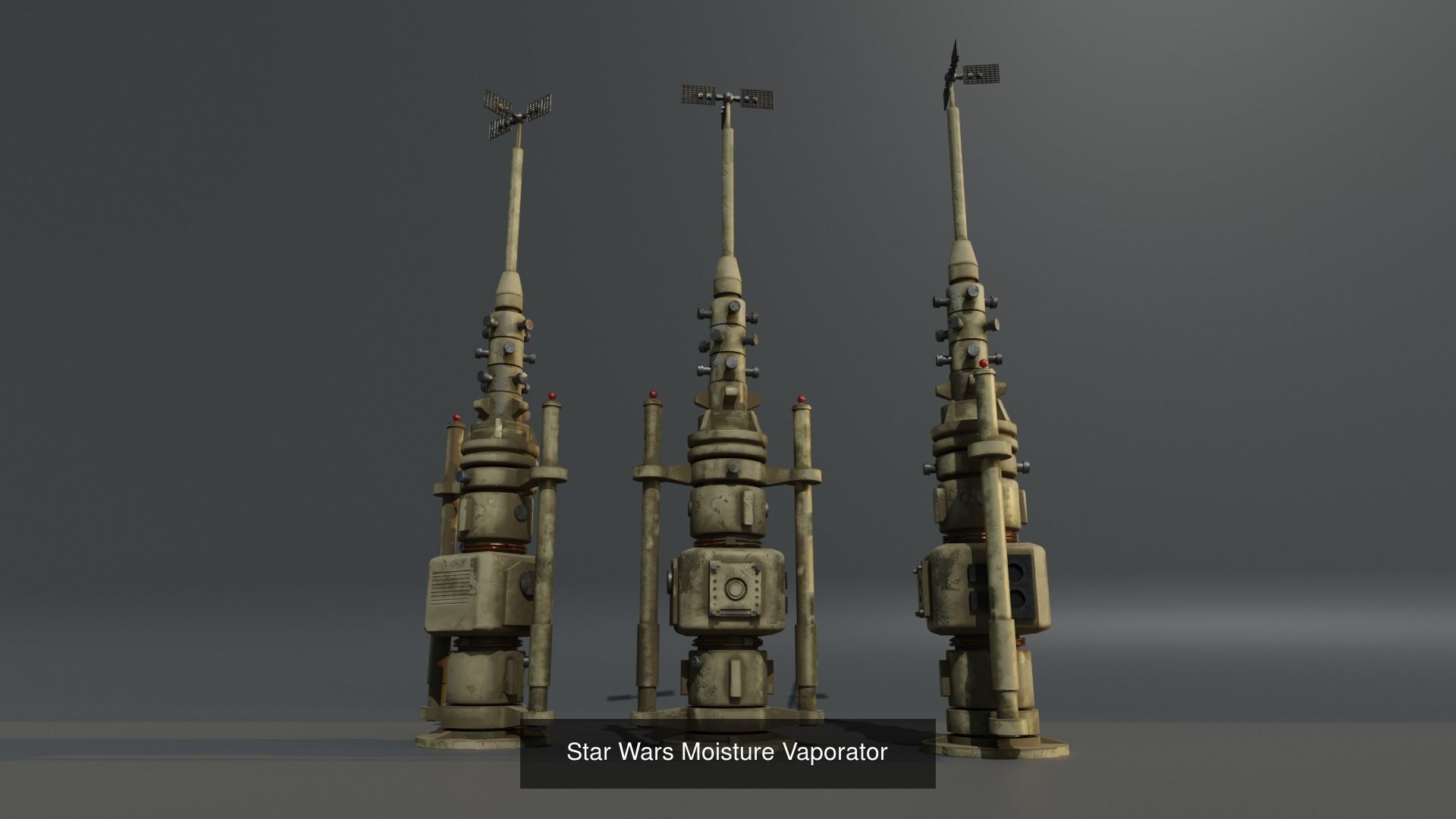 Mega Star Wars Pack 3D Model Collection_15
