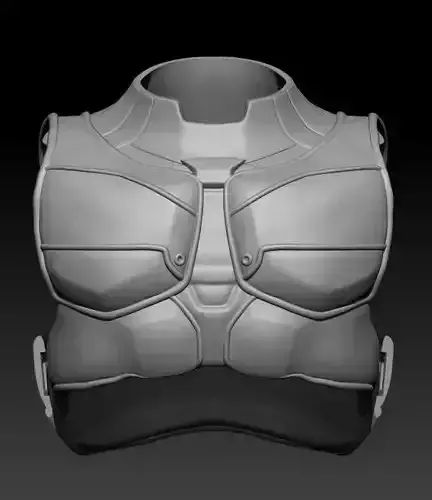 Attachable Body Armour for doll figurines