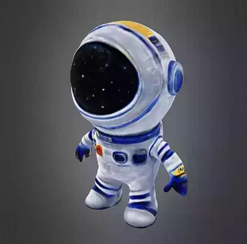 Low Poly Astronaut 