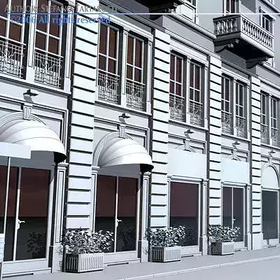 European building front