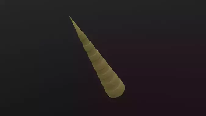 Unicorn Horn 3D Model