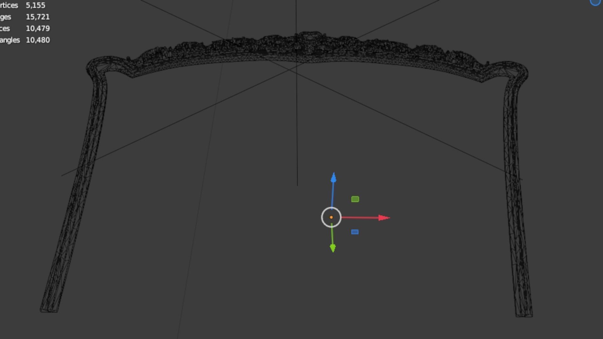 Classic Carved Bed 3D model 12 3D model_6