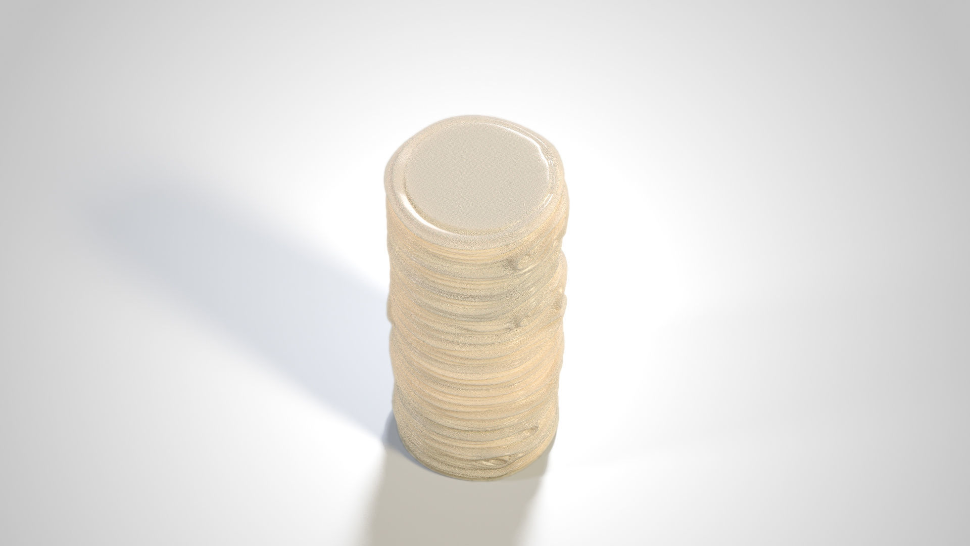 Curly Candle STL 3D print model_6