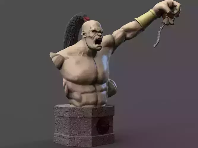 Goro Mortal Kombat 3D print model
