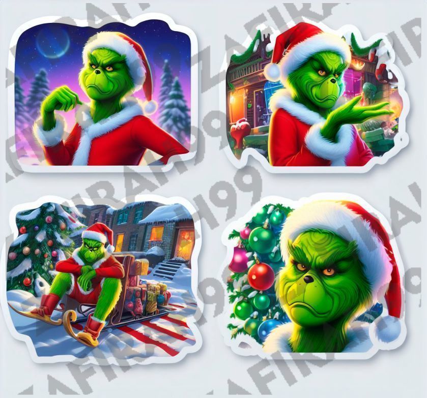 Grinck Lantern and Stickers to print 3D print model_4