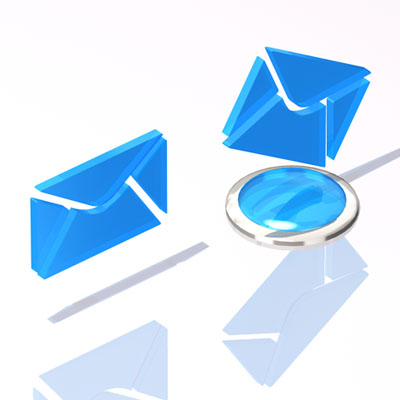 Email logo 3D model_1