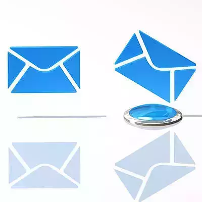 Email logo 3D model