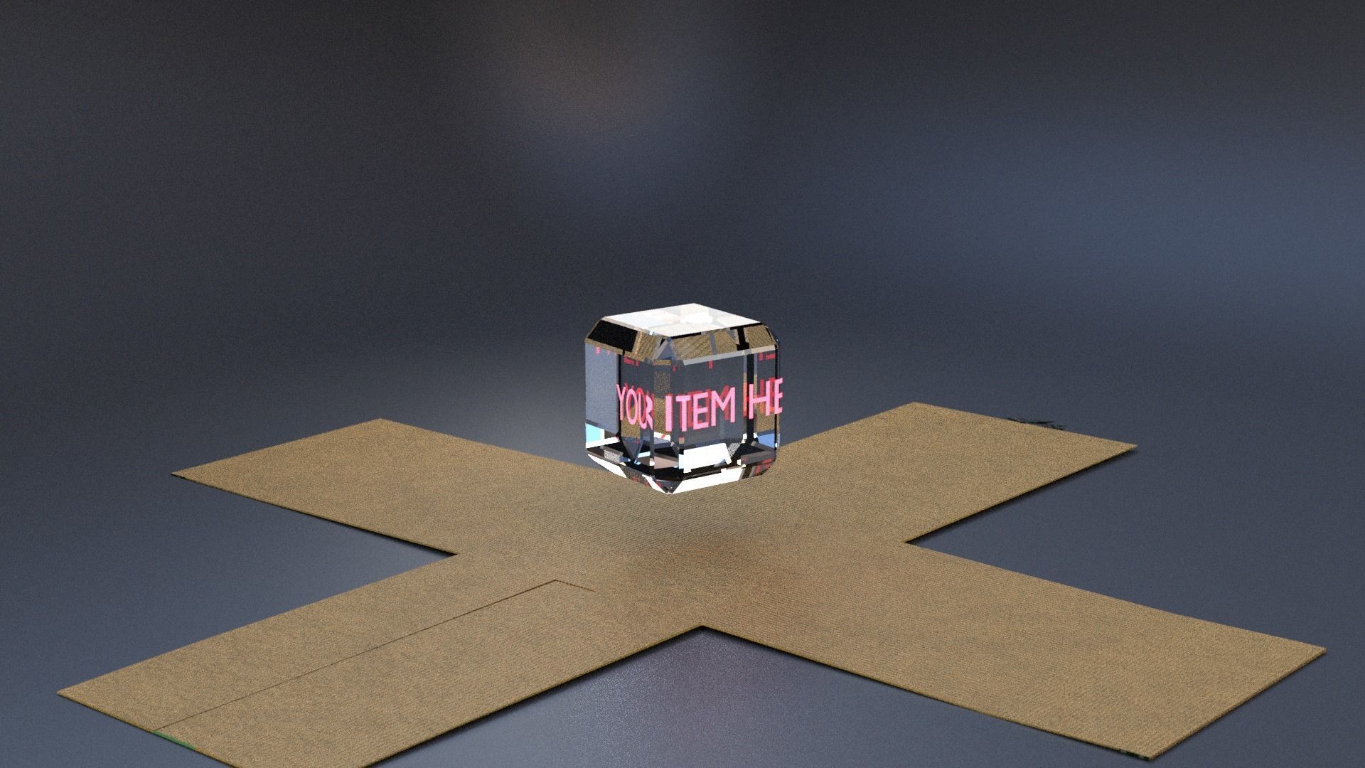 Animated Opening Present 3D model_6