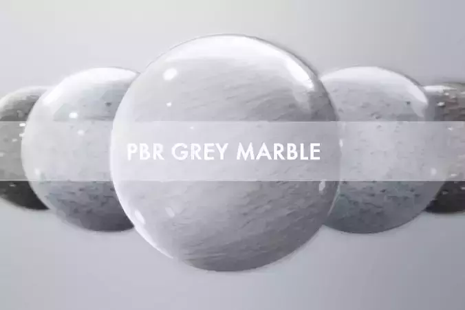 PBR Grey Marble Part 1 Texture