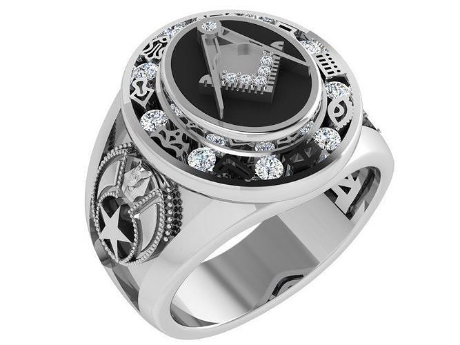 Oval Wide Ring 4450 3D print model