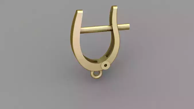 standart size earrling