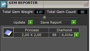 4 Row Diamond Ring 4452 3D print model_6