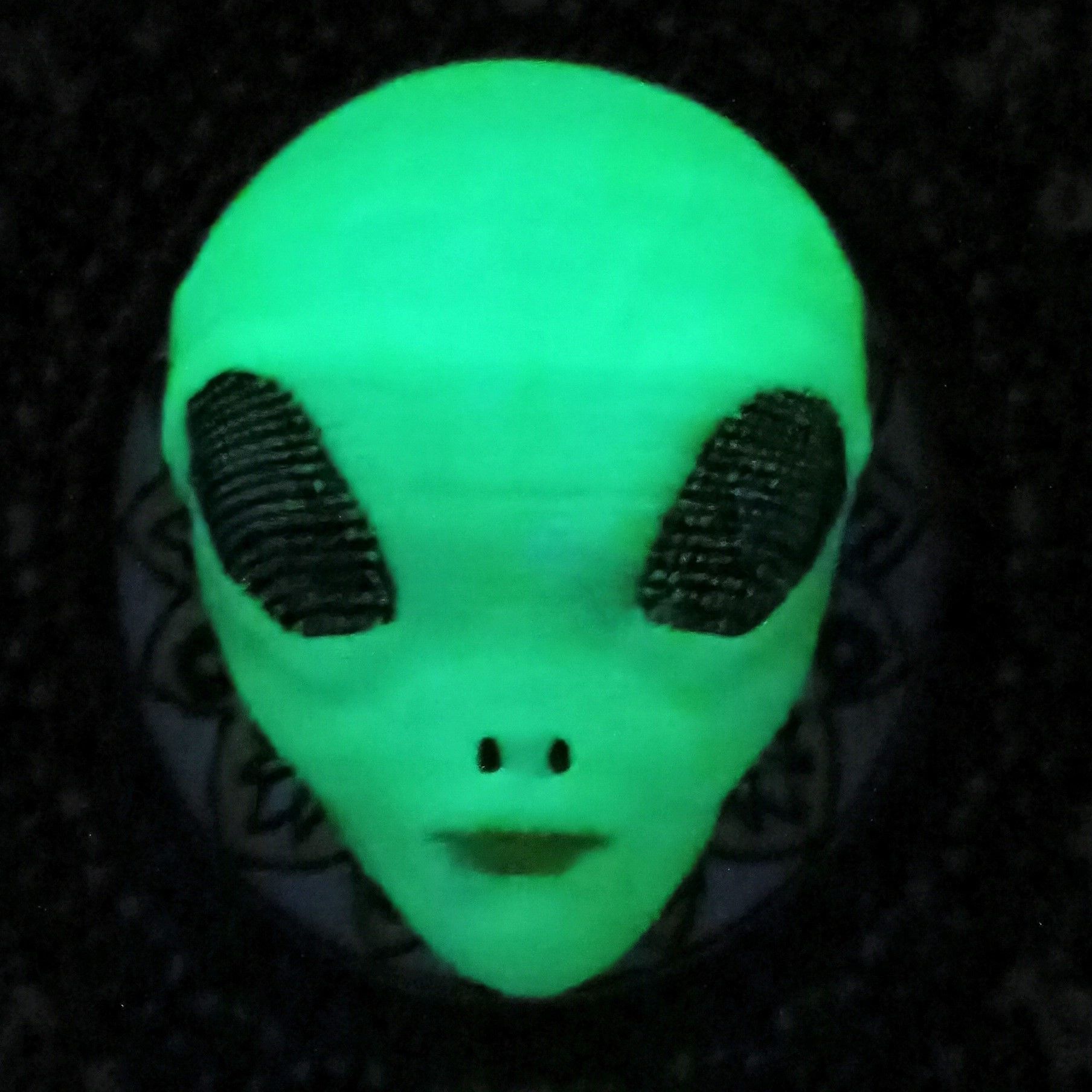 Alien mask 3D print model_1