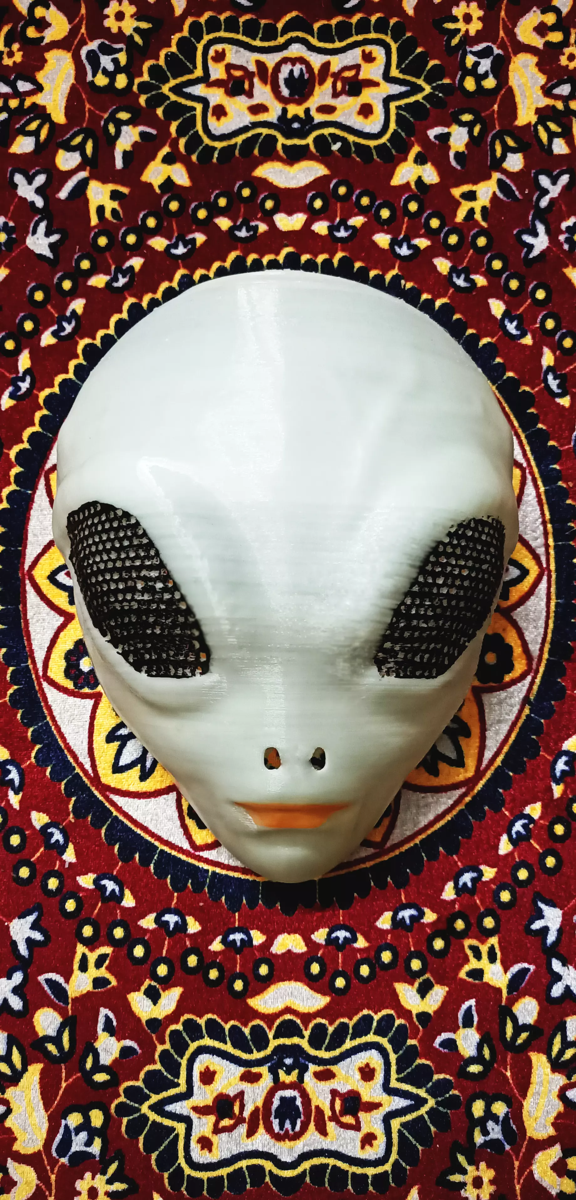 Alien mask 3D print model_0