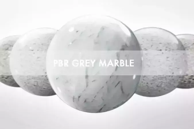 PBR Grey Marble Part 2 Texture