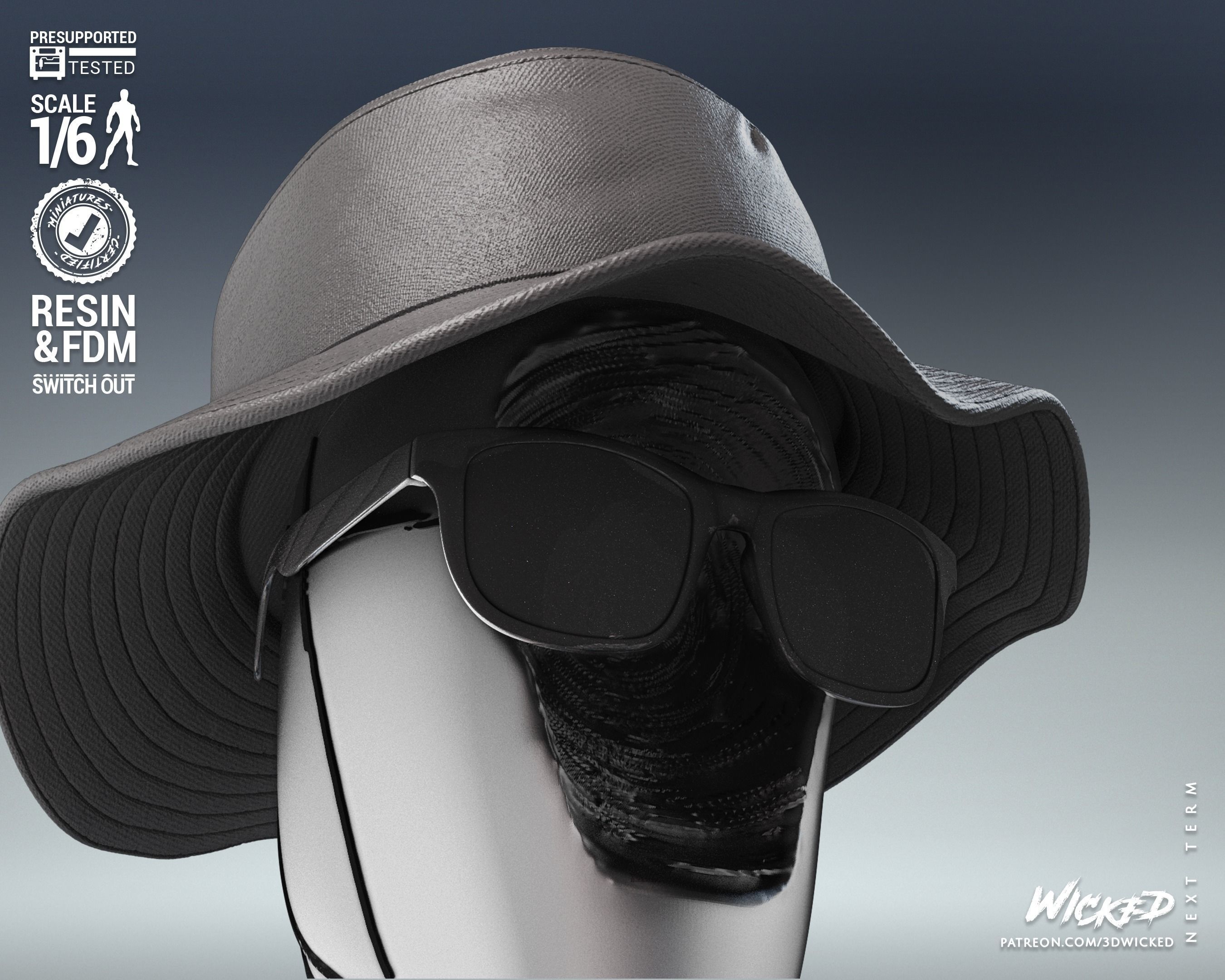 Wicked Marvel The Spot Sculpture Tested for 3D printing 3D print model_50