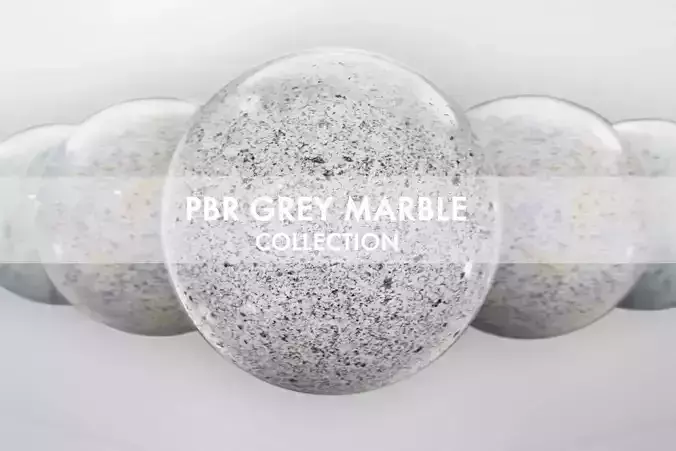 PBR Grey Marble Collection