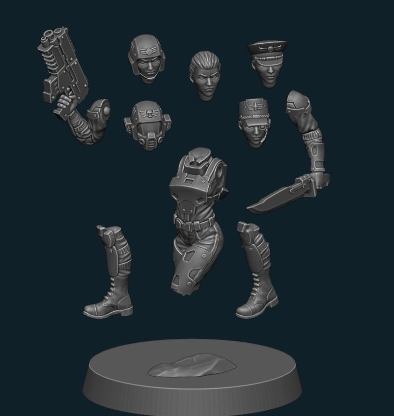RANGER 34 3D model 3D printable | CGTrader