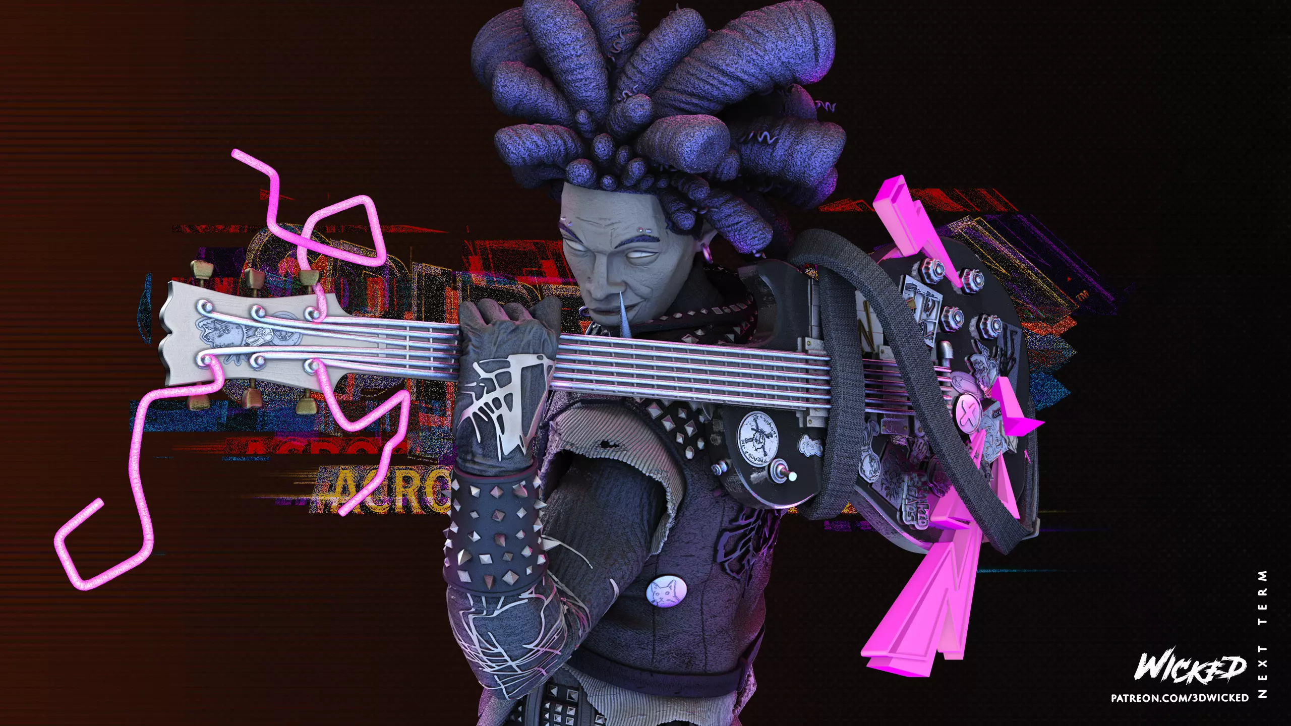 Wicked Marvel Spider Spunk Bust Tested for 3D printing 3D print model