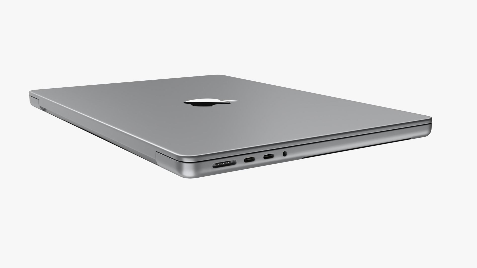 Apple MacBook Pro M3 14-inch Space Gray 3D model_7