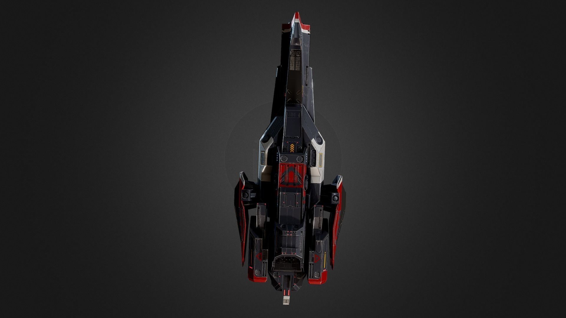 Battlecruiser 3D model_5