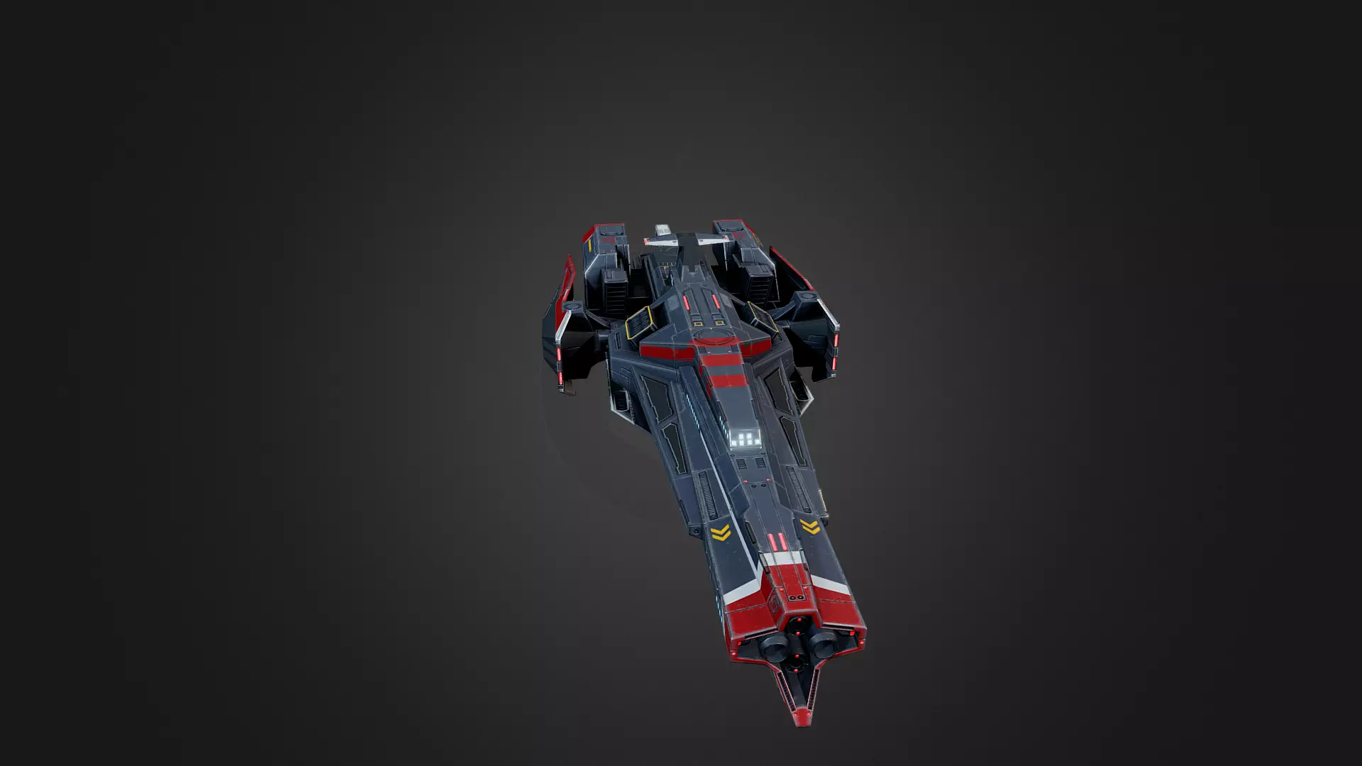 Battlecruiser 3D model_0