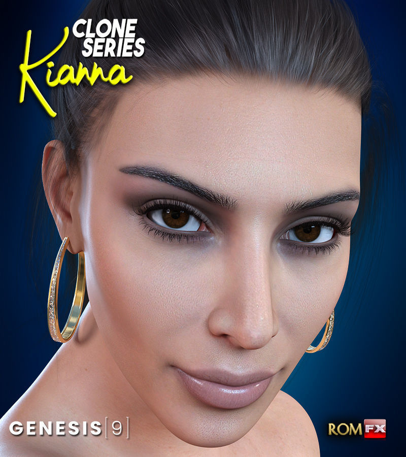 Clone Series - Kianna For G9 3D model_3