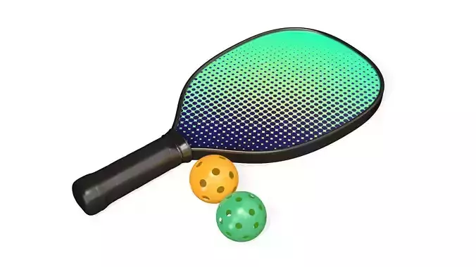 Pickleball set Paddle and Balls