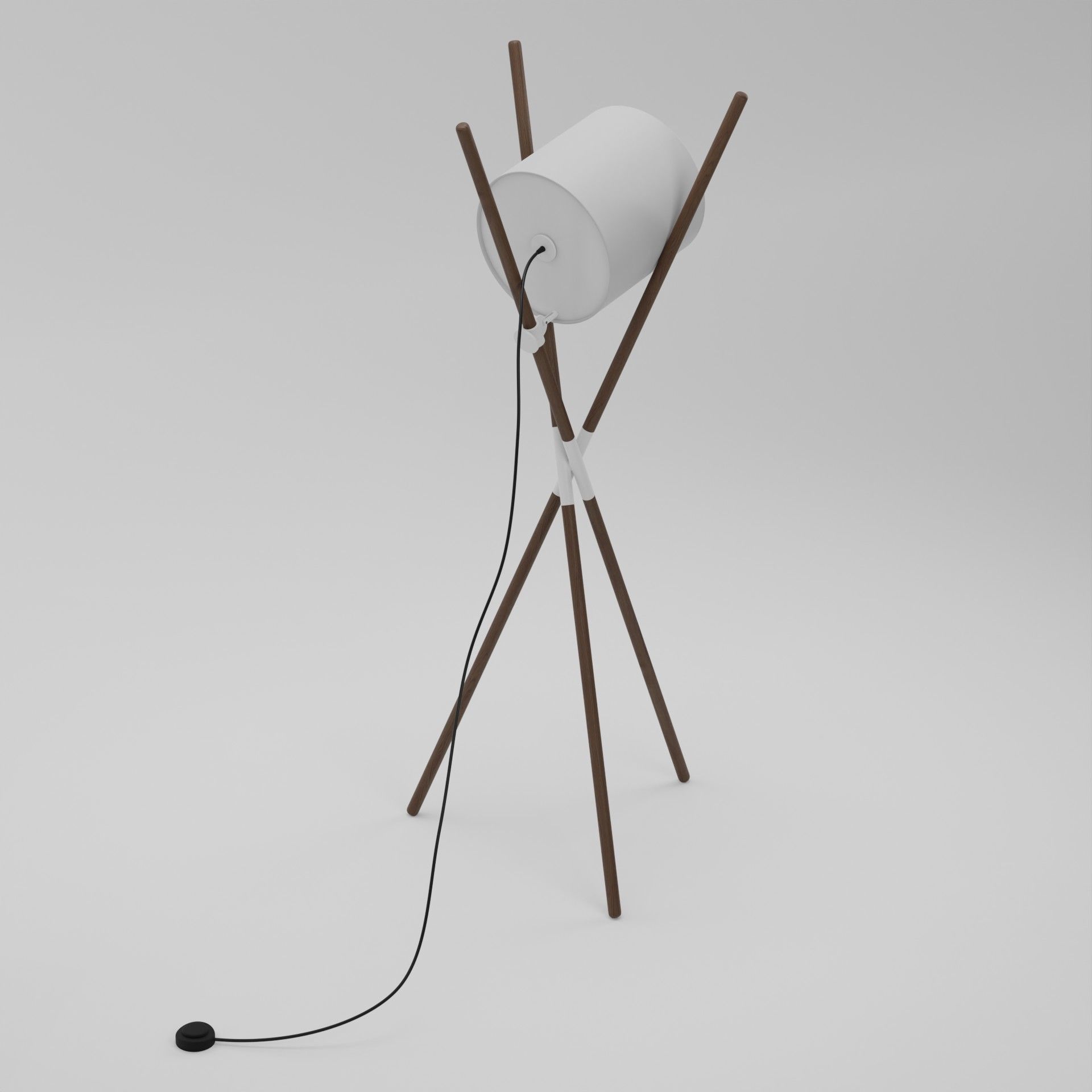 Tripod Floor and Desk Lamp Collection Artisan Shift Lamp 3D model_11