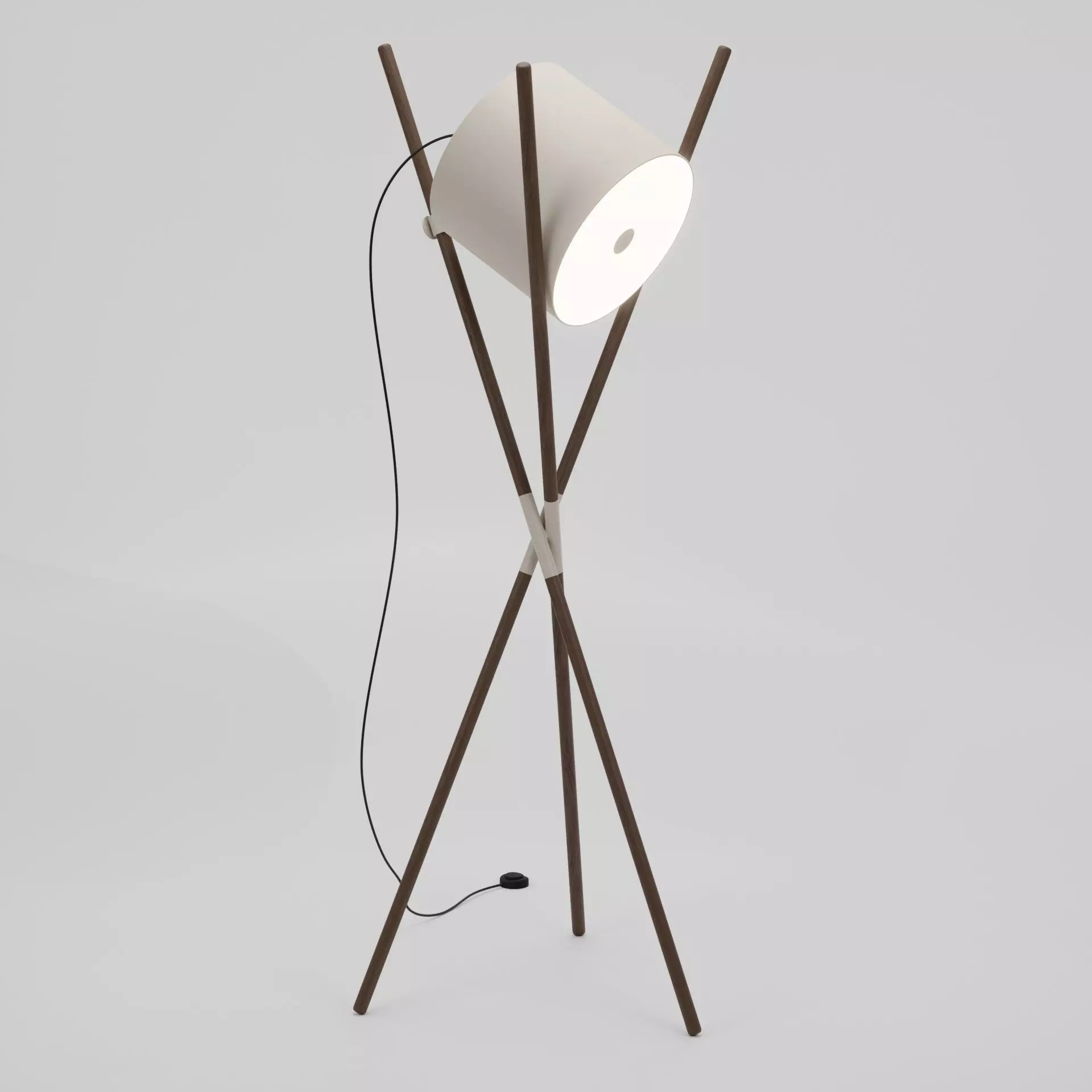 Tripod Floor and Desk Lamp Collection Artisan Shift Lamp 3D model_0