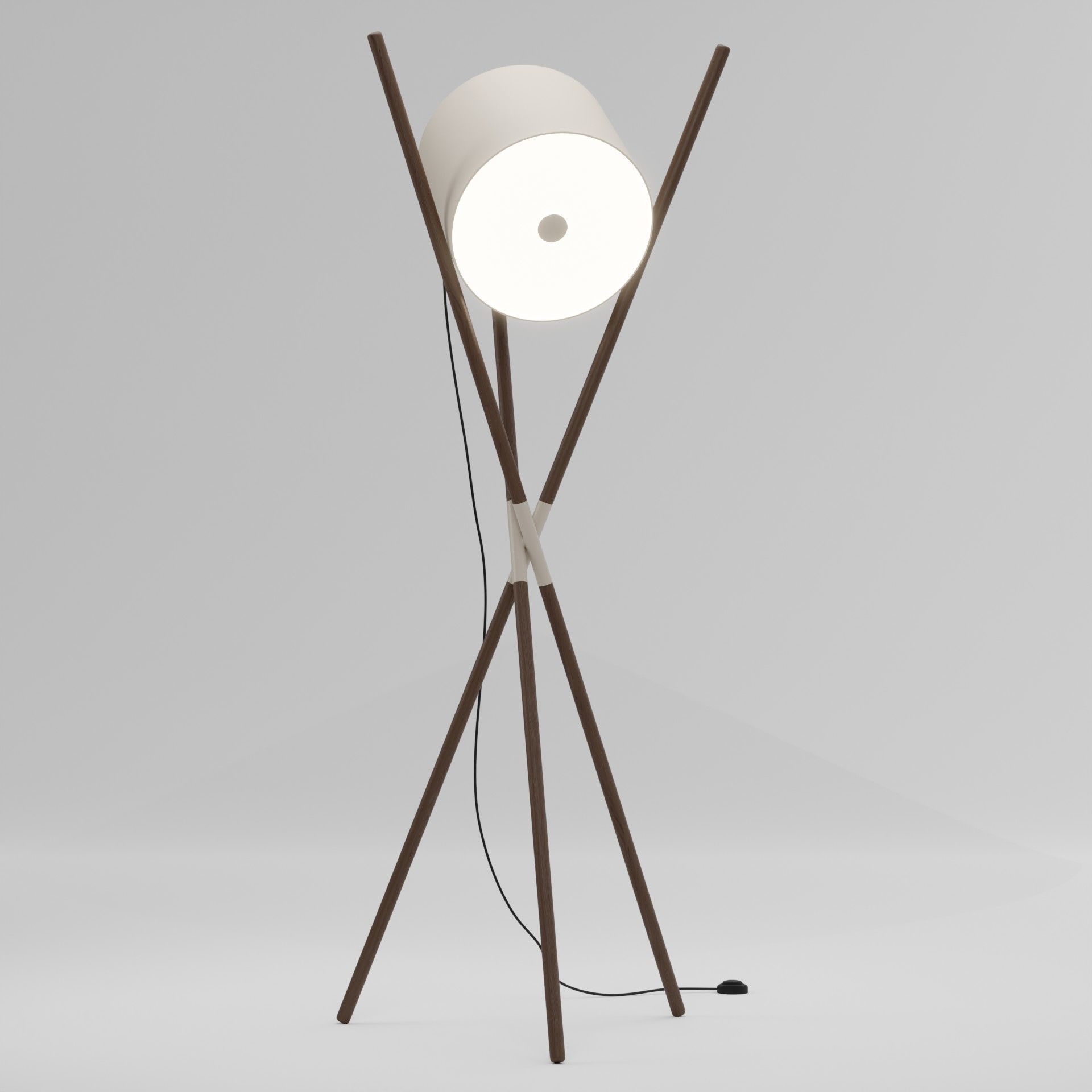 Tripod Floor and Desk Lamp Collection Artisan Shift Lamp 3D model_2