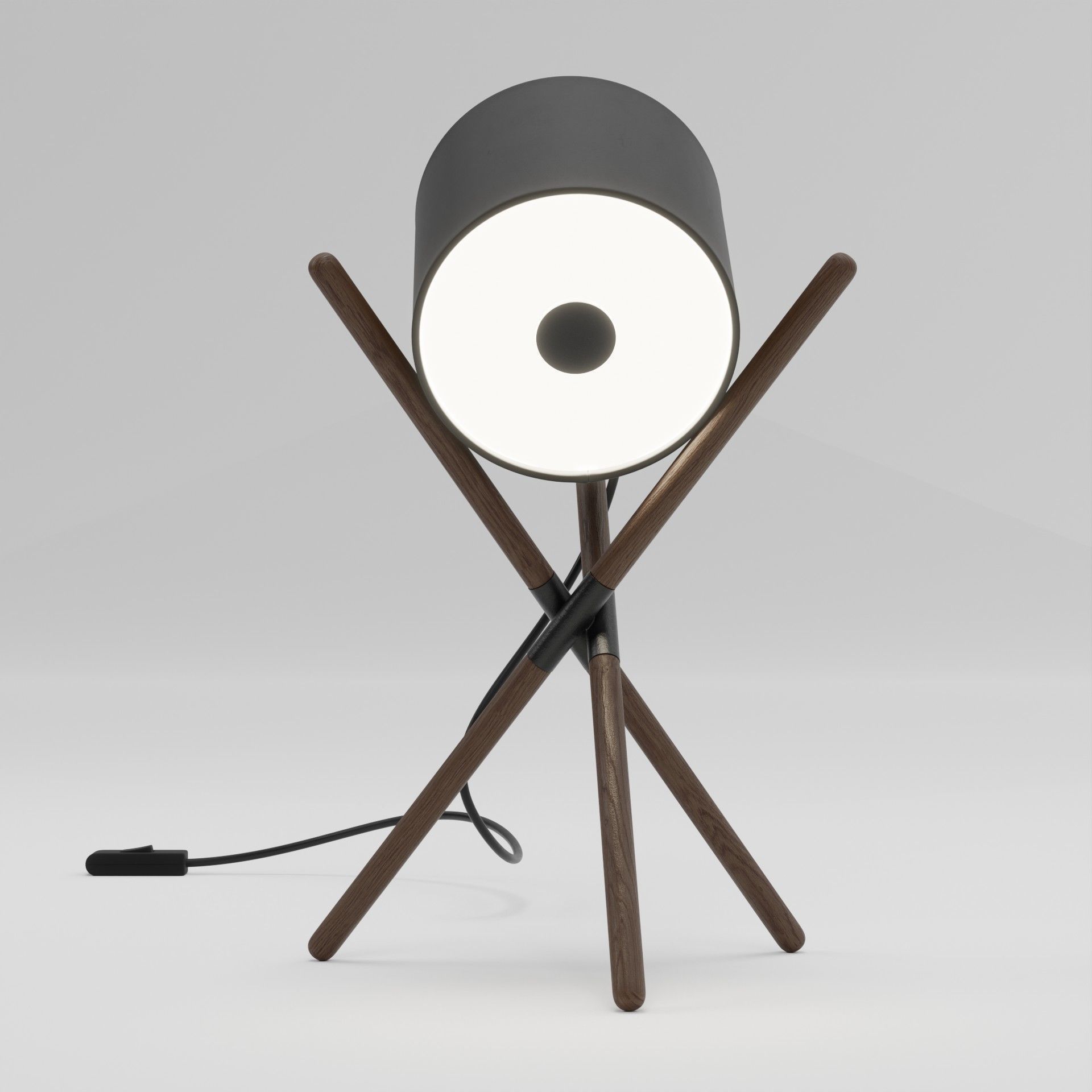 Tripod Floor and Desk Lamp Collection Artisan Shift Lamp 3D model_22