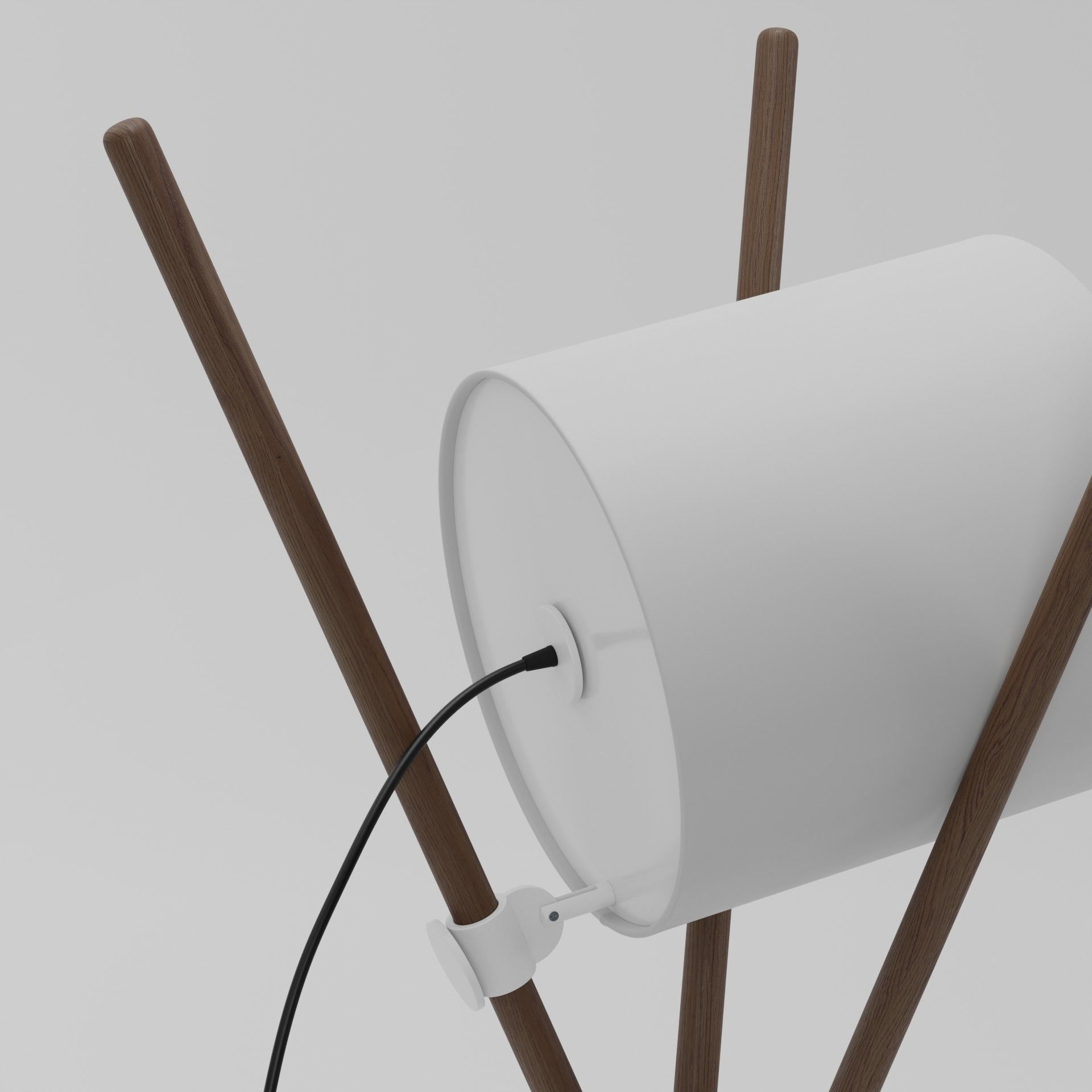 Tripod Floor and Desk Lamp Collection Artisan Shift Lamp 3D model_14