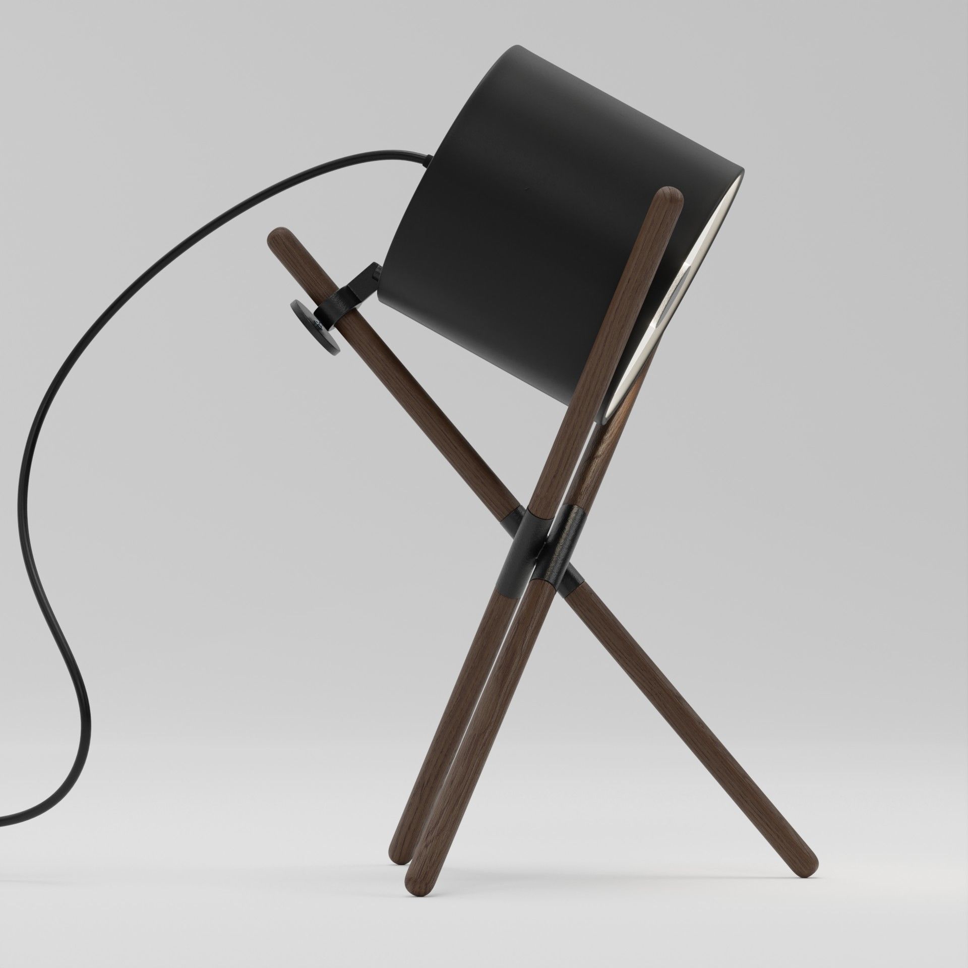 Tripod Floor and Desk Lamp Collection Artisan Shift Lamp 3D model_23